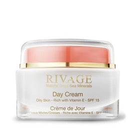 Rivage Day Cream with Vitamin E for Oily Skin - SPF 15 - 50 ml