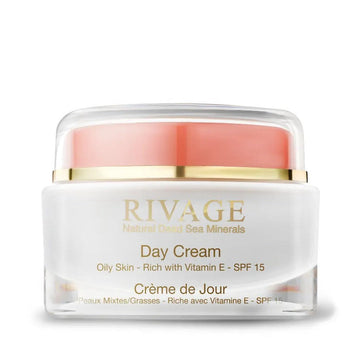 Rivage Day Cream with Vitamin E for Oily Skin - SPF 15 - 50 ml