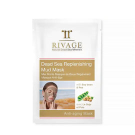 Rivage Dead Sea Replenishing Mud Mask / Anti-aging Mask - 4 Sachets/Pack