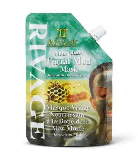 Rivage Nourishing Facial Mud Mask Rich With Honey Extract - 4 Sachets/Pack