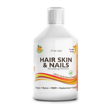 Swedish Nutra Hair Skin & Nails Beautifying Nutrition - 500 ml