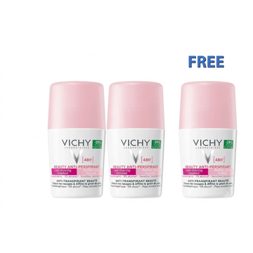 Vichy Beauty Anti Perspirant Buy 2 Get 1