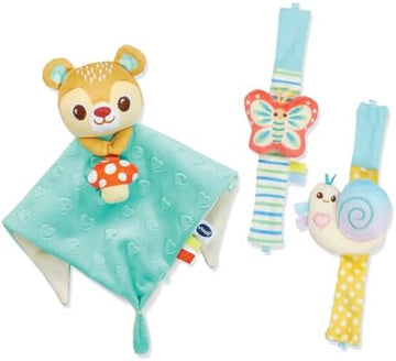Vtech Toudoux Newborn Teddy Bear and Hand Rattle Bracelet