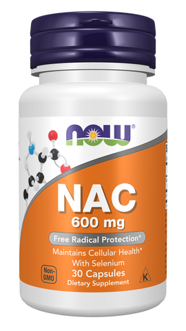 NOW NAC 600 mg - 30 Capsules
