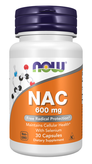 NOW NAC 600 mg - 30 Capsules