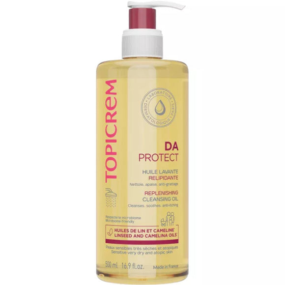 Topicrem DA Protect Lipid Replenishing Cleansing Oil - 500 ml