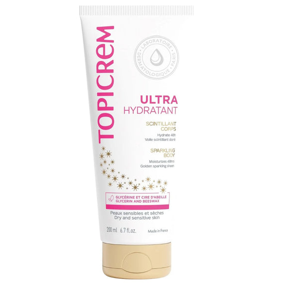 Topicrem Ultra-Moisturizing Sparkling Body - 200 ml
