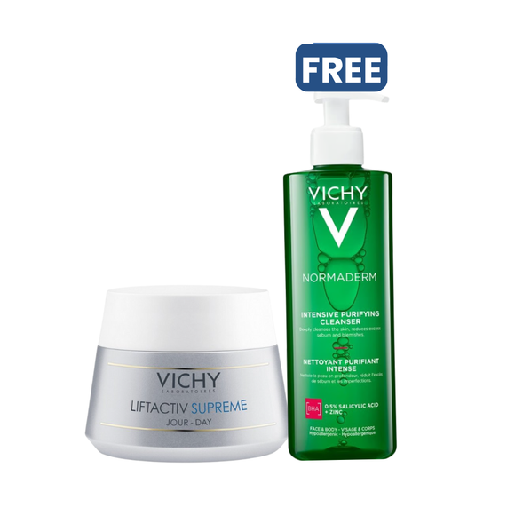 Vichy Liftactiv Supreme With A Free Cleansing Gel