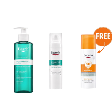 Eucerin Dermopurifyer Buy 2 Get 1 Routine