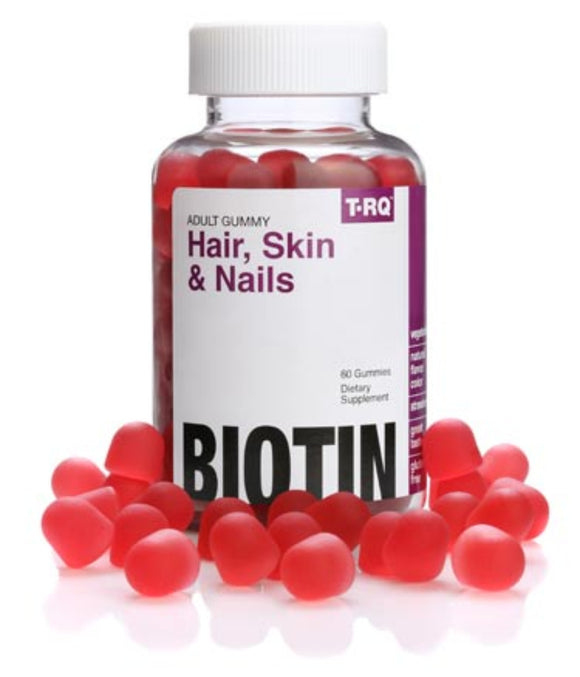 TRQ Biotin Hair, Skin & Nails - 60 Gummies