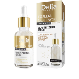 Delia Gold and Collagen Elasticity Face Serum - 30 ml