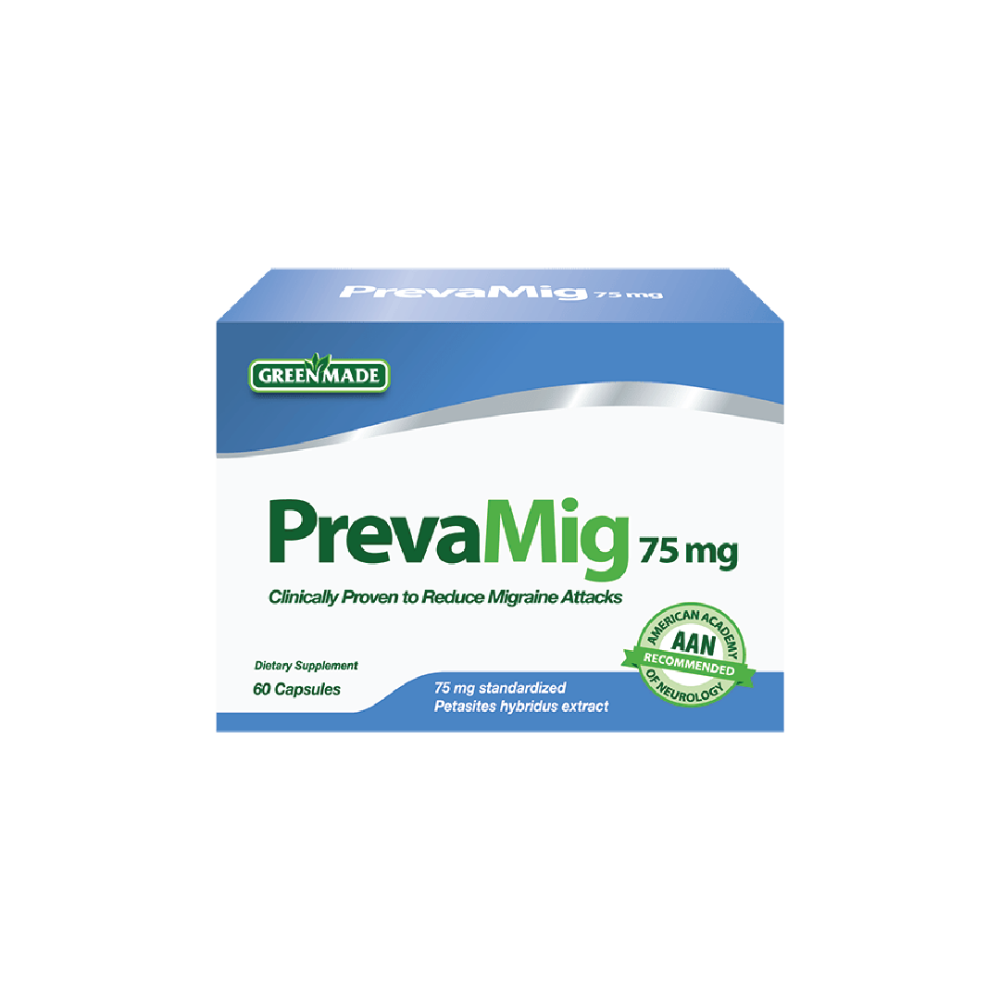 Green Made Prevamig 75 mg - 60 Capsules