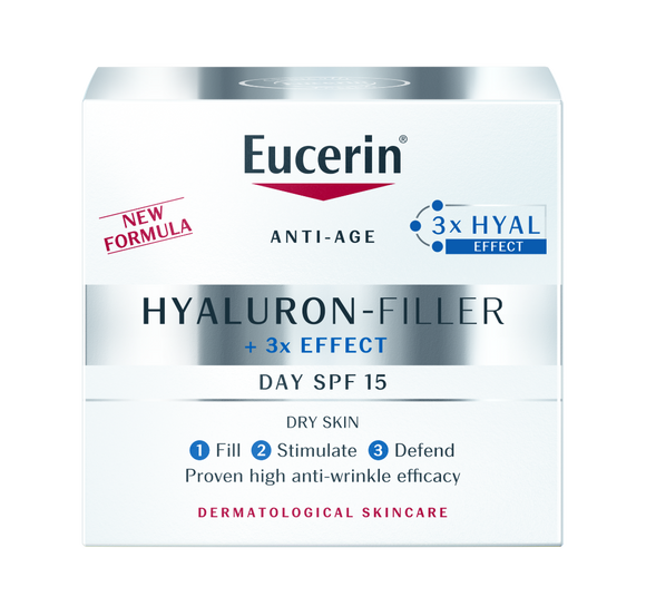 Eucerin Hyaluron-Filler Day Care For Dry Skin SPF15