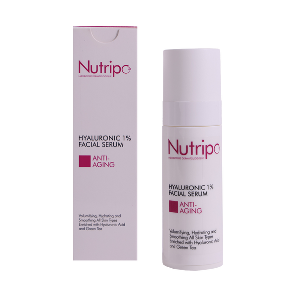 Nutripo Hyaluronic 1% Facial Serum - 30 mL