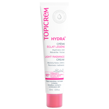 Topicrem Hydra + Light Moisturizing Radiance Cream 40 ml