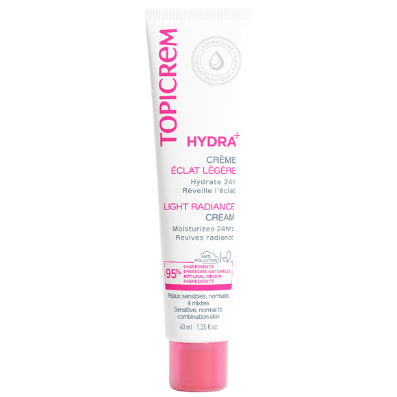 Topicrem Hydra + Light Moisturizing Radiance Cream 40 ml