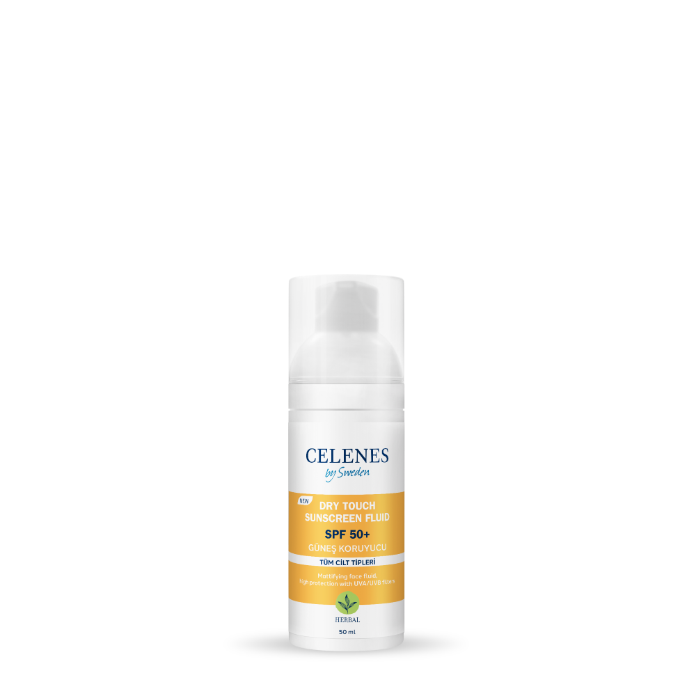 Celenes Herbal Full Protection & Natural Dry Touch Sunscreen Fluid SPF 50+ - 50 ml