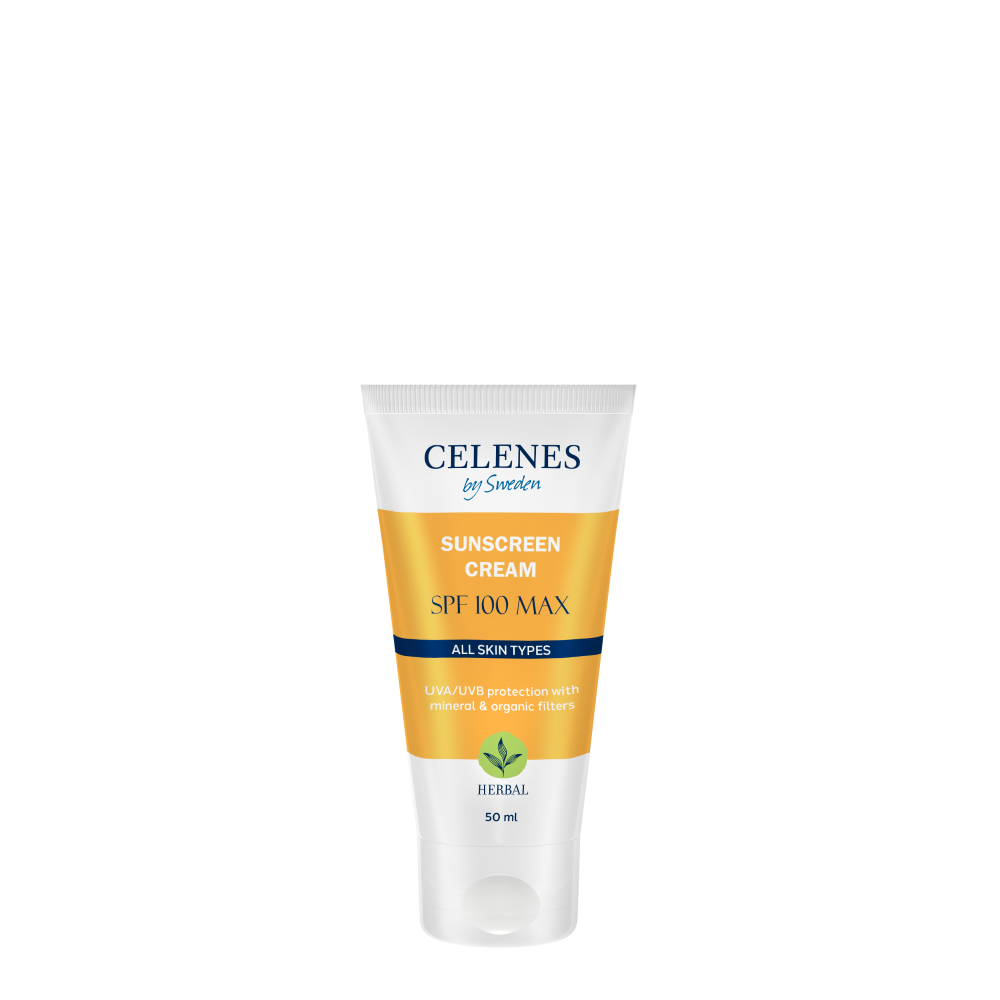 Celenes Herbal Full Protection & Natural Sunscreen Cream SPF 100 Max- 50 ml