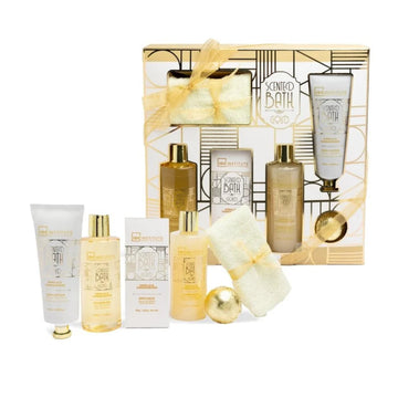 IDC Institute Scented Bath Gold 6 Pcs Set