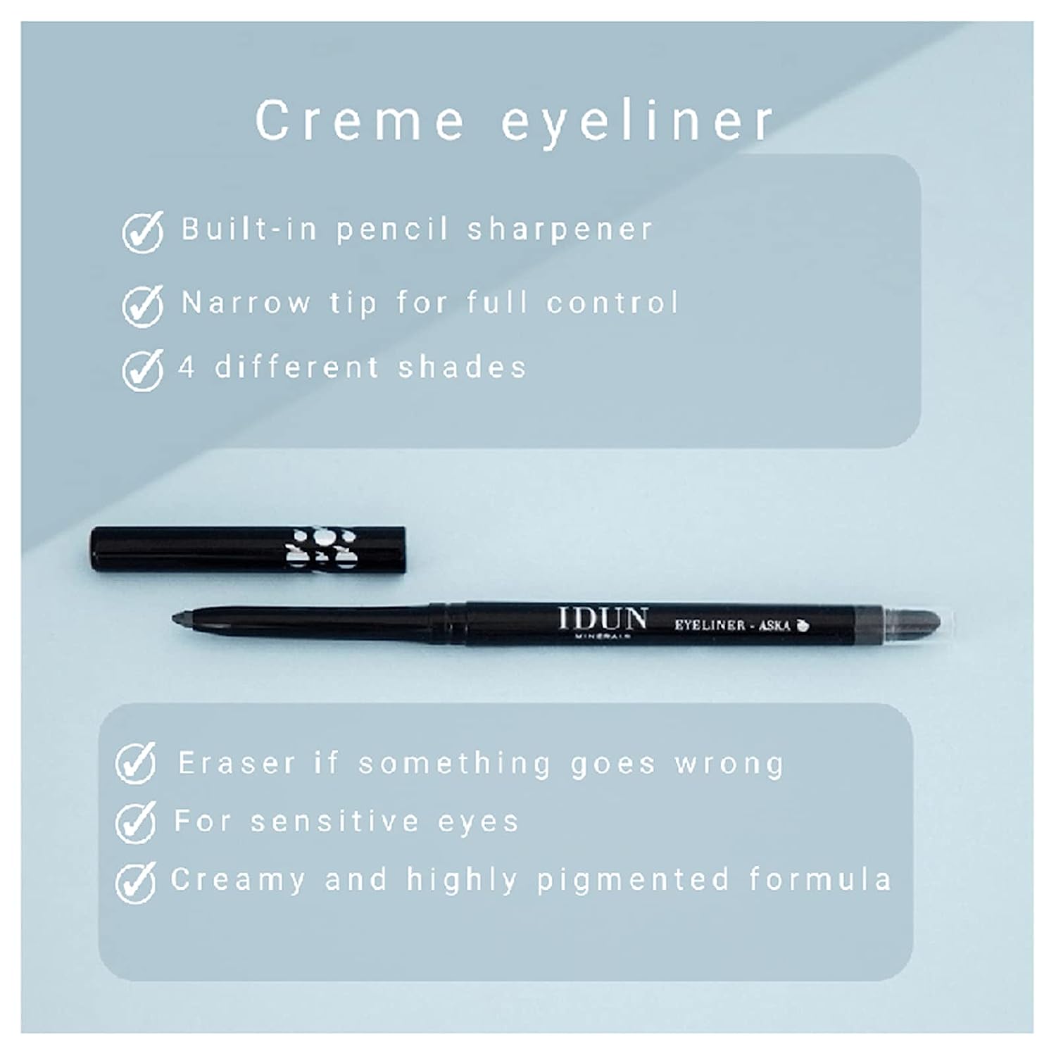 IDUN MINERALS - Creamy Eyeliner - 0.35 g