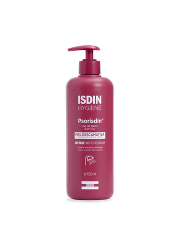 ISDIN Psorisdin Psoriatic Skin Hygiene Bath Gel - 500 ml