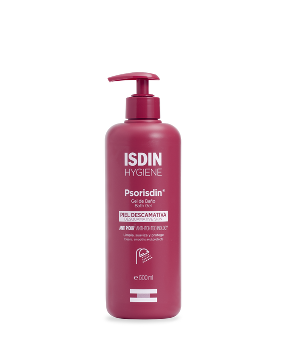 ISDIN Psorisdin Psoriatic Skin Hygiene Bath Gel - 500 ml
