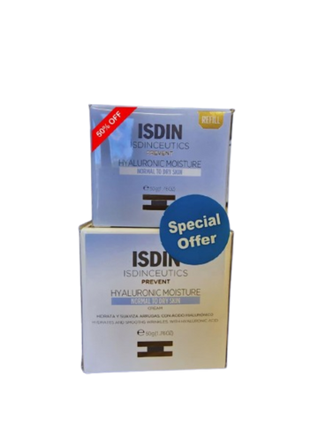 ISDIN Hyaluron Moisture Dry With Refill Bundle