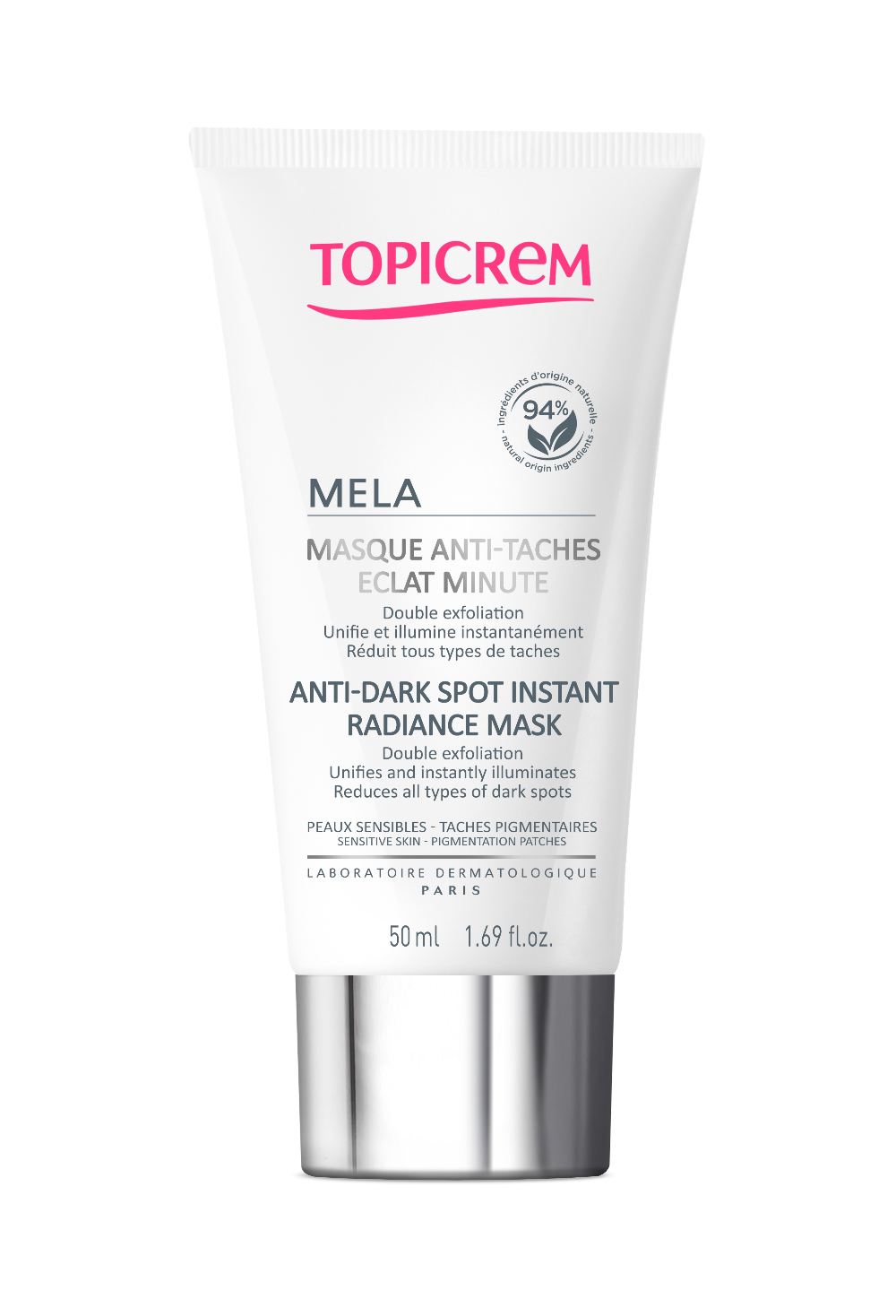 Topicrem Anti Dark Spots Instant Radiance Mask - 50 ml