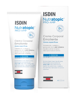 Isdin Nutratopic Pro-Amp Emollient Cream Atopic Skin - 200 ml