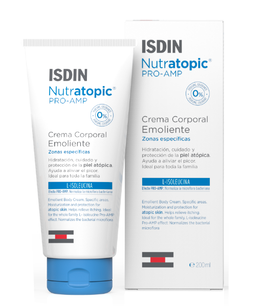 Isdin Nutratopic Pro-Amp Emollient Cream Atopic Skin - 200 ml