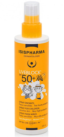 Isispharma UVEBLOCK SPF50+ SPRAY KIDS SUNSCREEN