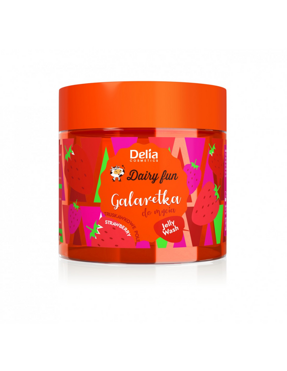 Delia Jelly Wash Strawberry - 350 g