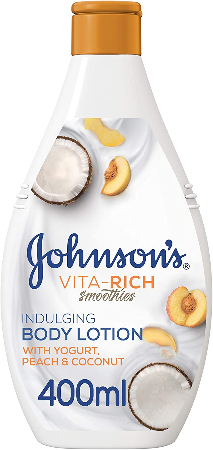 Johnson's Vita-Rich Body Lotion Indulging Peach Yogurt - 400 ml