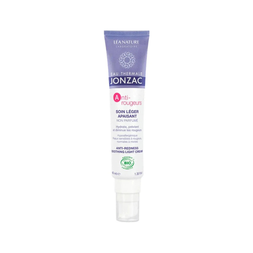 Jonzac Anti-Redness Soothing Light Cream - 40 ml