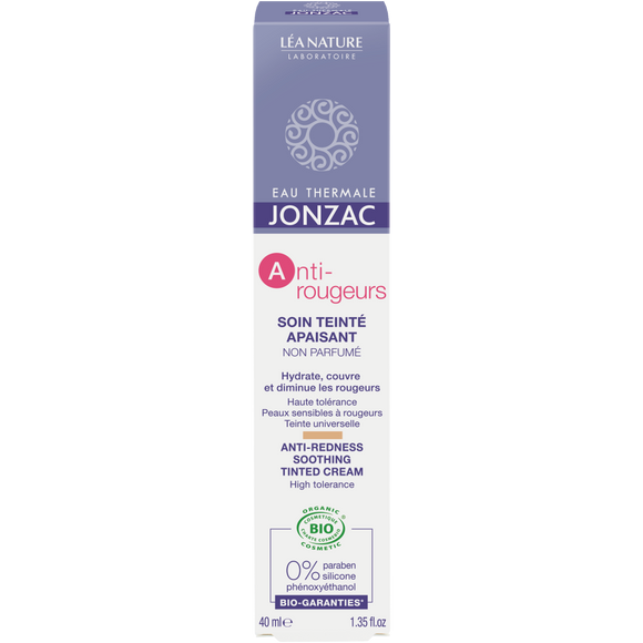 Jonzac Anti-Redness Soothing Tinted Cream - 40 ml