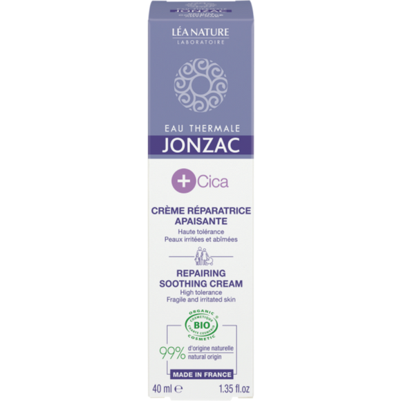 Jonzac Cica Repairing Soothing Cream - 40 ml