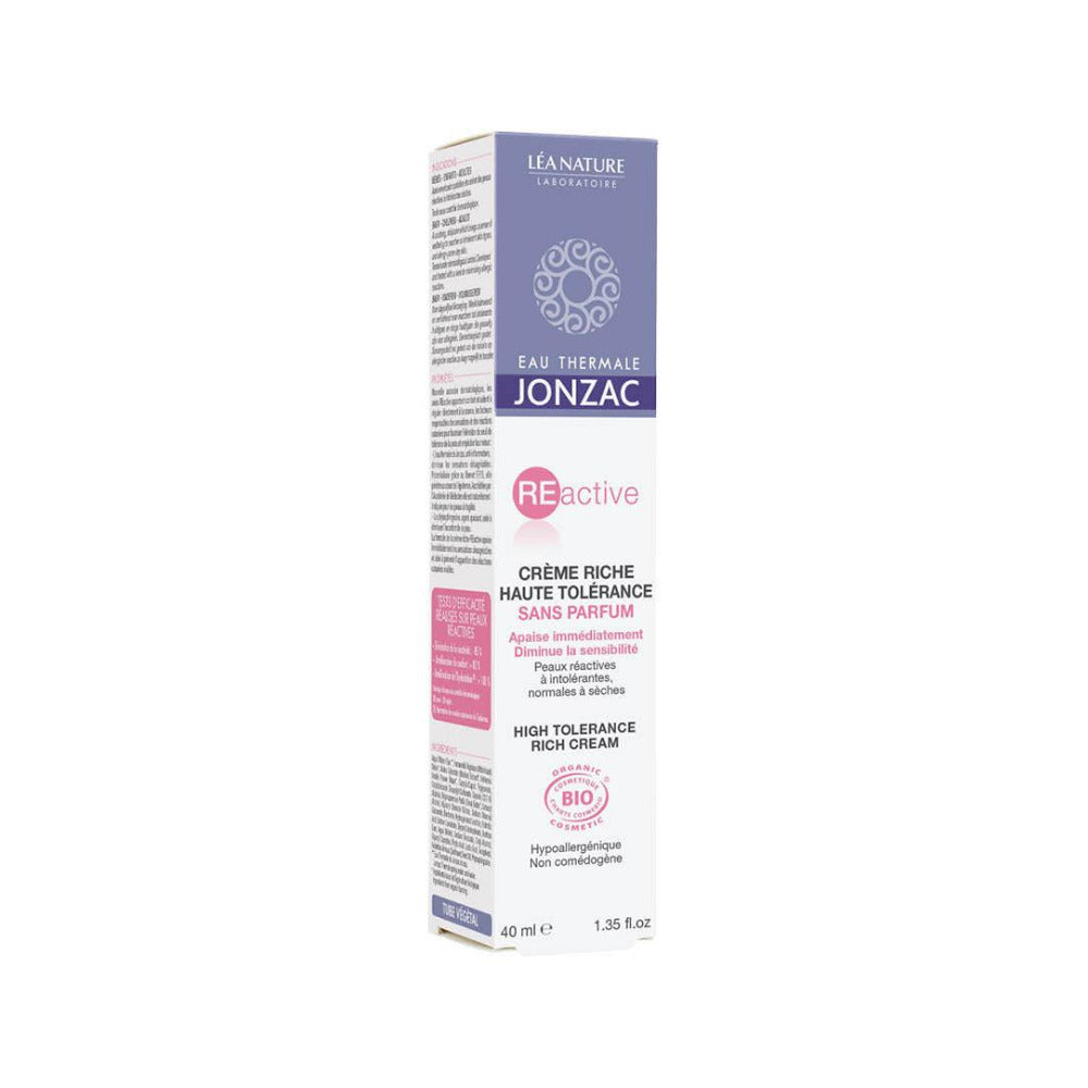 Jonzac Reactive High Tolerance Rich Cream - 40 ml