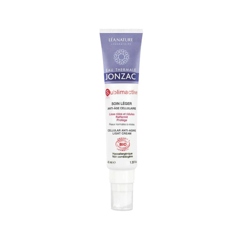 Jonzac Sublimactive Cellular Anti-Aging Light Cream - 40 ml