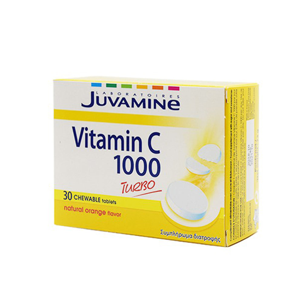 Juvamine Vitamin C 1000mg - 30 Chewable Tablets