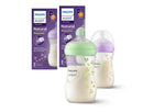 Avent Natural Response Feeding Bottle 3-6M Purple Leaves - 260 ml-2