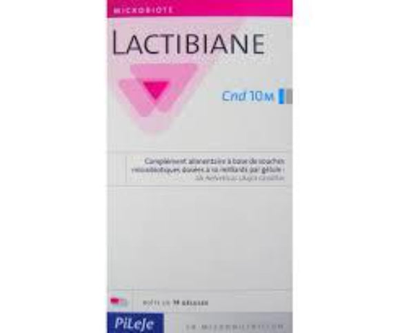 Lactibiane CND 10M -30 capsules . PILEJE