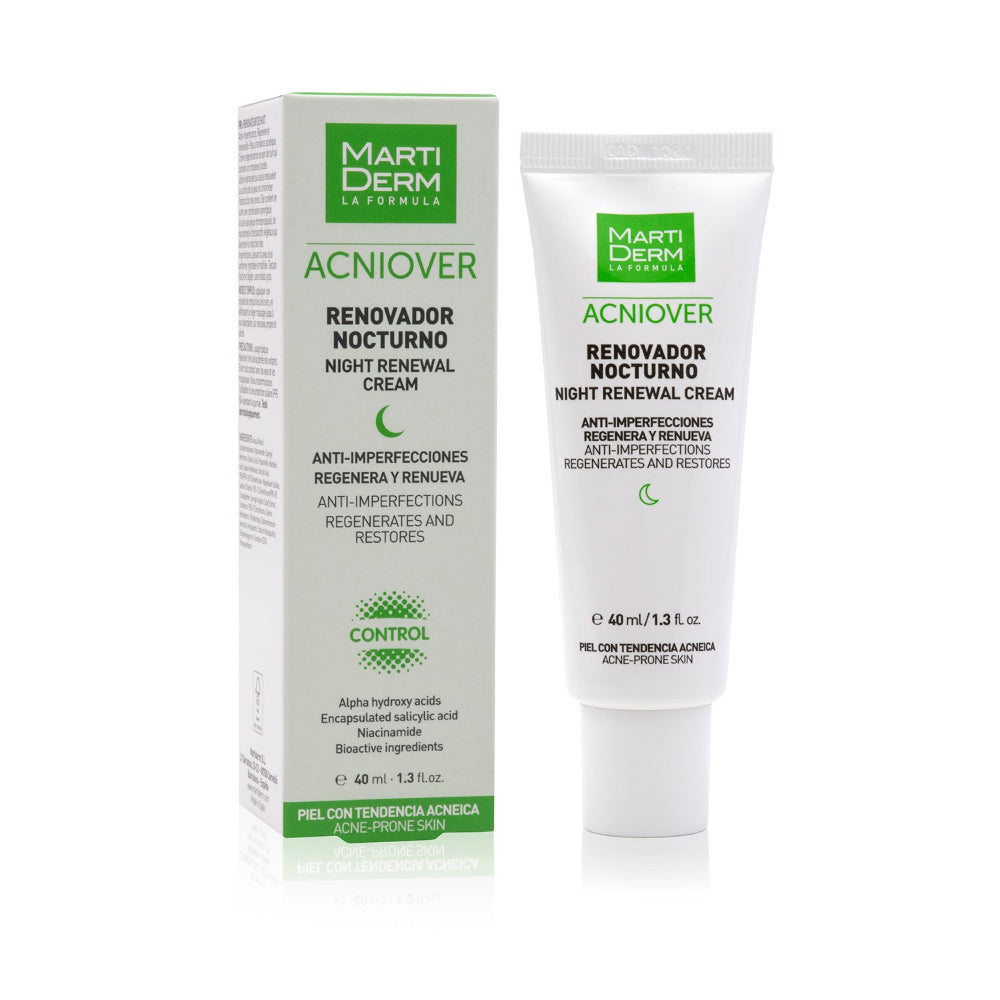 Martiderm Acniover Night Renewal Cream - 40 ml