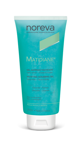 Noreva Matidiane Mattifying Scrubbing Gel - 200 ml