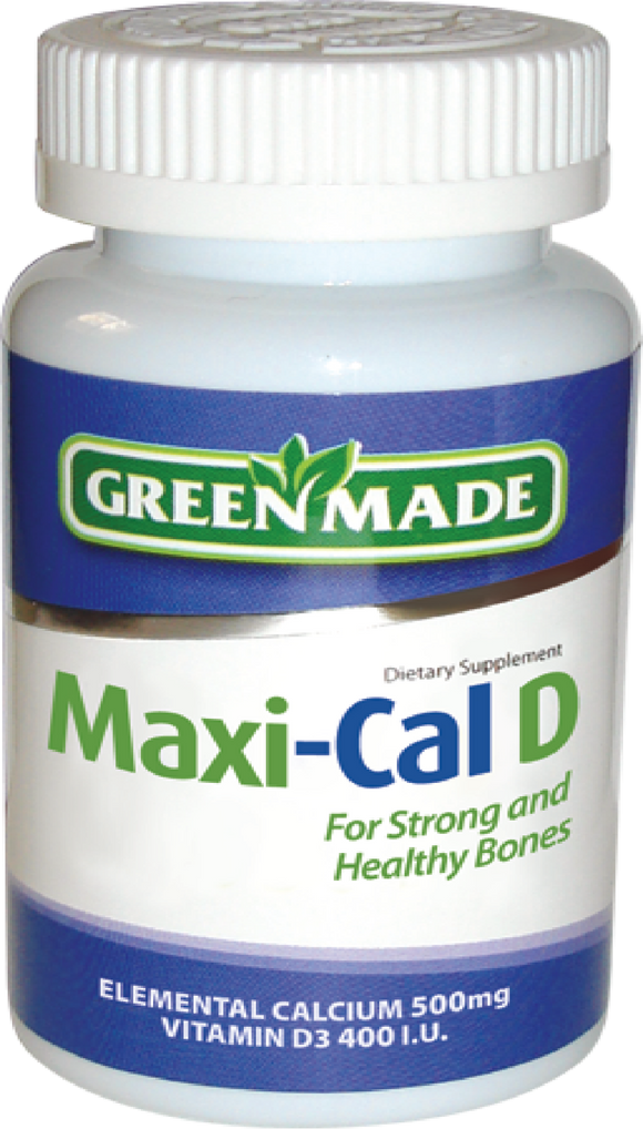 Green Made Maxi Cal D - 72 Capsules