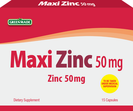 Green Made Maxi Zinc 50 mg - 15 Capsules