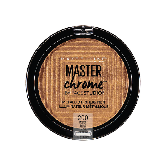 Maybelline Face Studio Chrome Metallic Highlighter Makeup
