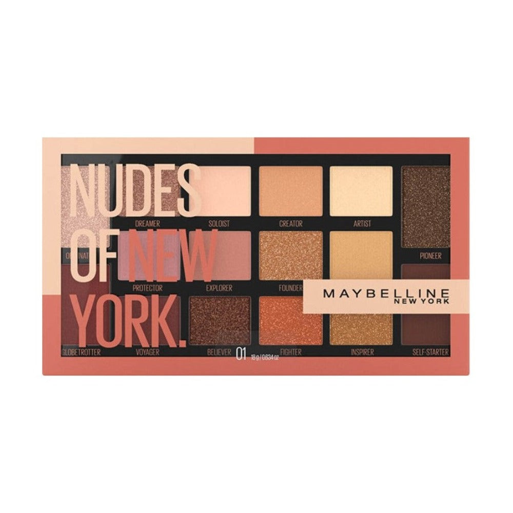Maybelline Nudes Of New York 16 Pan Eyeshadow Palette