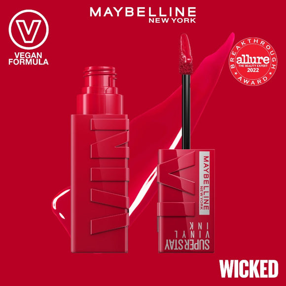 Maybelline Super Stay-Vinyl Ink Long wear Liquid Lip color
