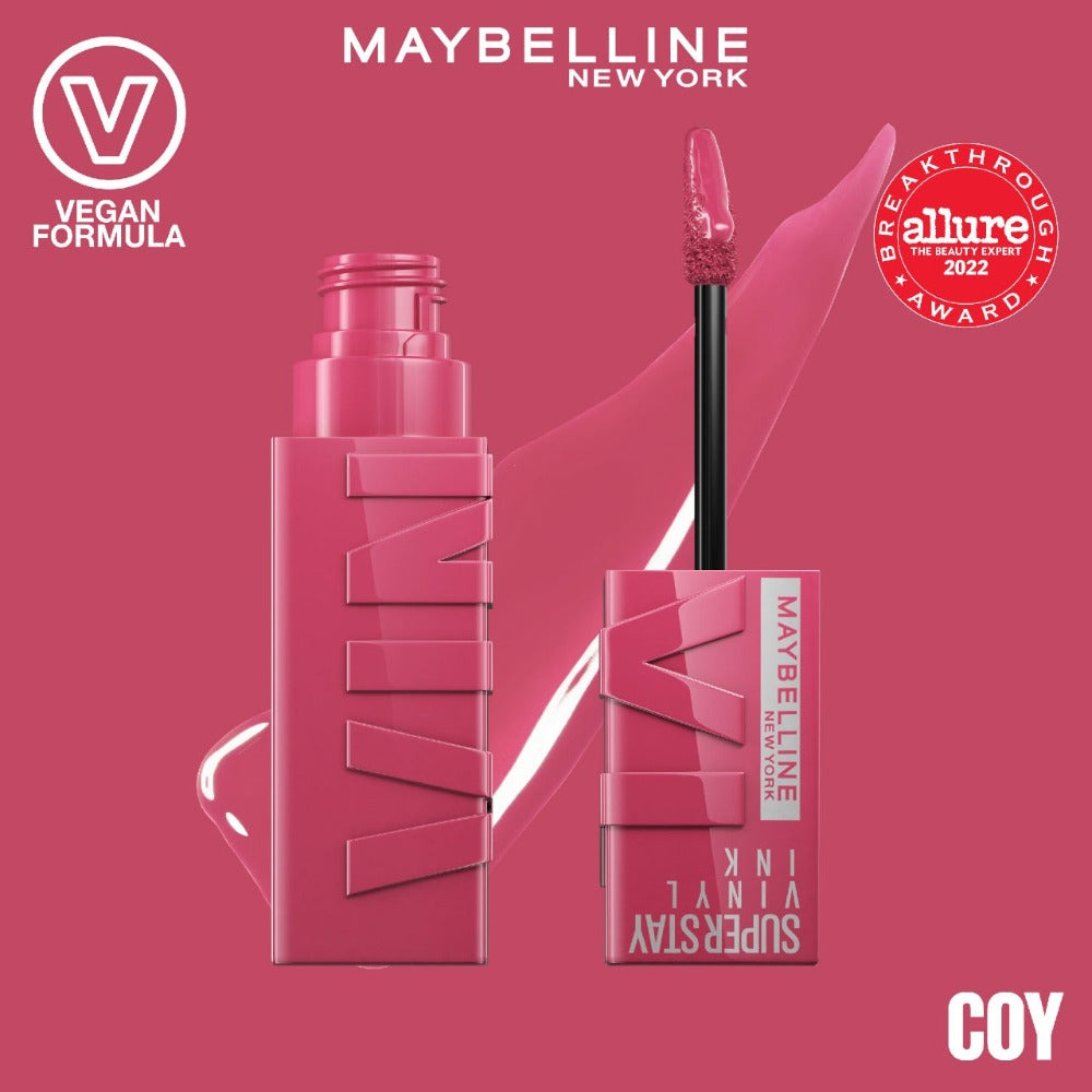 Maybelline Super Stay-Vinyl Ink Long wear Liquid Lip color