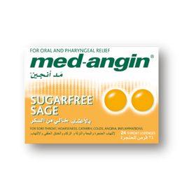 Med-Angin Sage - 24 Lozenges
